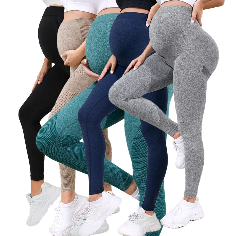 Calça legging para gestante