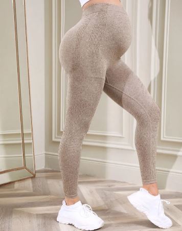 Calça legging para gestante